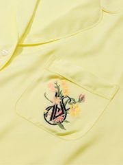 Victoria's Secret Lemonade Yellow Satin Long Pyjamas Set - Image 3 of 3