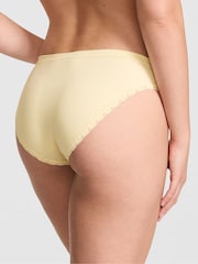 Victoria's Secret Pink Palest Yellow Bikini Seamless Ribbed Knickers - Image 2 of 2
