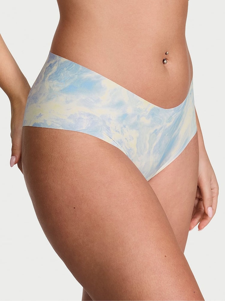 Victoria's Secret Blue Marble Cheeky Knickers - Image 1 of 2