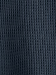 Abercrombie & Fitch Blue Waffle Long Sleeve Crew Neck T-Shirt - Image 2 of 2