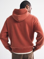 Abercrombie & Fitch Red Pony Graphic Popover Hoodie - Image 4 of 7