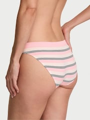 Victoria's Secret Pretty Blossom Pink Bikini Stripe Knickers - Image 2 of 2
