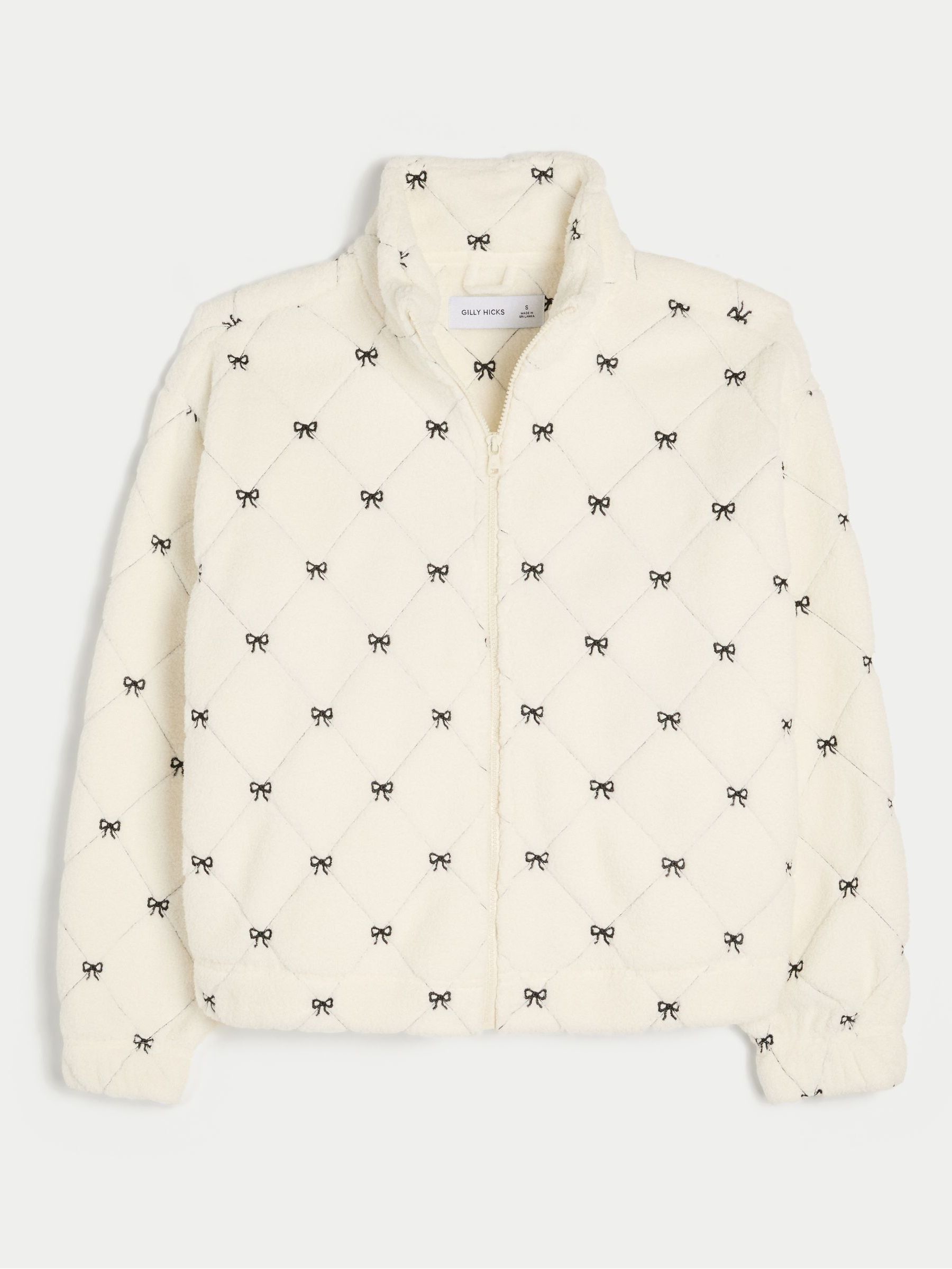 Comprar Branco - Moletom Hollister Gilly Hicks com zíper frontal e