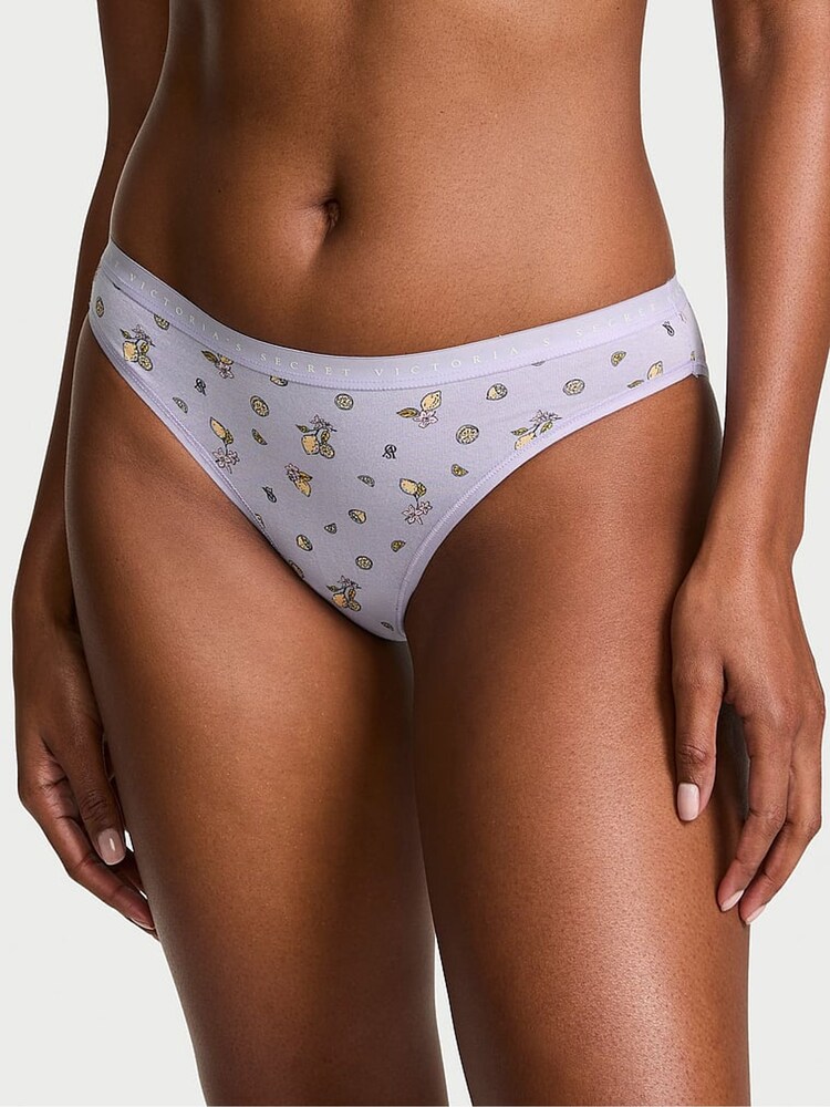 Victoria's Secret Blue Lemons Bikini Knickers - Image 1 of 2 Victoria's Secret Blue Lemons Bikini Knickers - Image 1 of 2