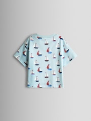 ブルーボート - JoJo Maman Bébé ショートジャージー パジャマ 2 組パック - 画像 7 / 11