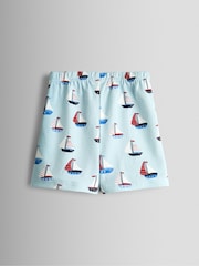 ブルーボート - JoJo Maman Bébé ショートジャージー パジャマ 2 組パック - 画像 9 / 11