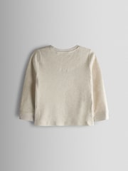 JoJo Maman Bébé Blue Tractor Appliqué 2-Pack Pyjamas - Image 3 of 12