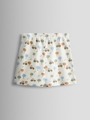 JoJo Maman Bébé Blue Tractor Appliqué 2-Pack Pyjamas - Image 9 of 12