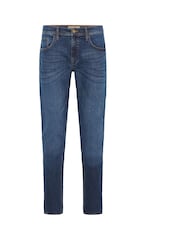 Blend Blue Tapered Stretch Denim Jeans - Image 5 of 5