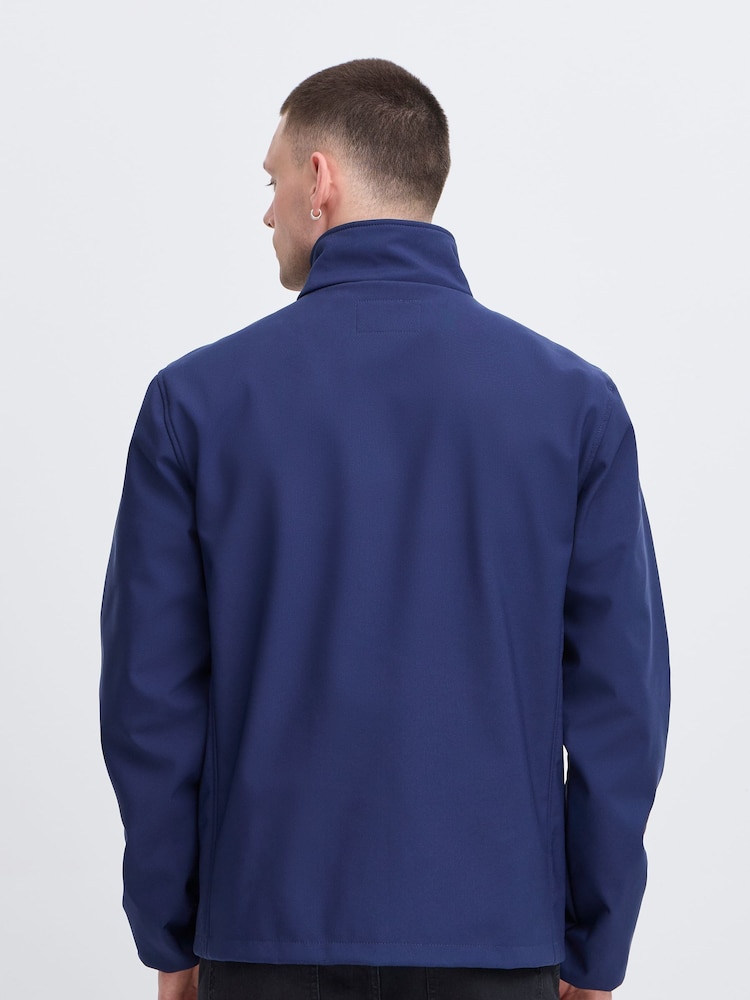 Blend Blue High Neck Hybrid Coat - Image 2 of 5