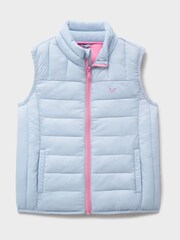 Crew Clothing Blue Lowther Puffer Gilet - Image 1 of 3