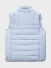 Crew Clothing Blue Lowther Puffer Gilet - Image 2 of 3