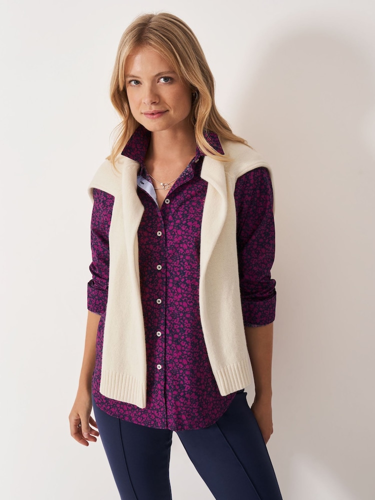 Crew Clothing Red Lulworth Shirt - Image 1 of 5 Crew Clothing Red Lulworth Shirt - Image 1 of 5