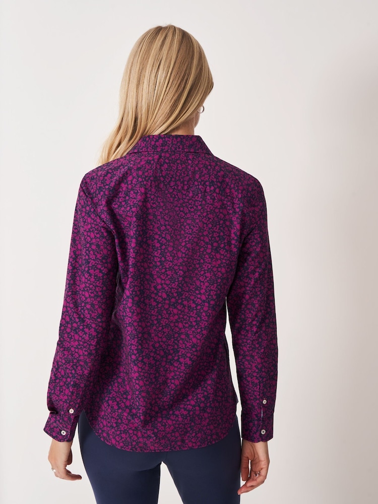 Crew Clothing Red Lulworth Shirt - Image 2 of 5 Crew Clothing Red Lulworth Shirt - Image 2 of 5