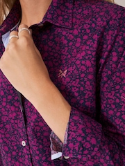 Crew Clothing Red Lulworth Shirt - Image 4 of 5