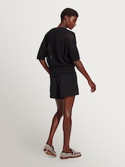 Varley Black Callie Knit Top - Image 4 of 8