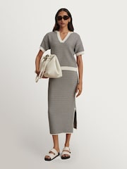 Varley White Cotton True Knit Blouse - Image 1 of 10