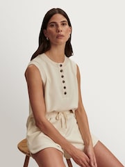 Varley White Coulter High Rise Shorts - Image 3 of 11