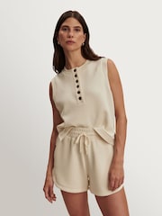 Varley White Coulter High Rise Shorts - Image 9 of 11