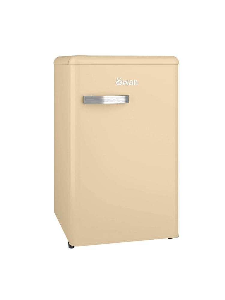 Swan Cream Retro Under Counter Fridge - Image 1 of 6