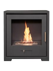 OKO Charcoal Grey S3 Bio Ethanol Stove - Image 2 of 6