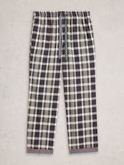 White Stuff Grey Moorland Flannel Pyjama Trousers - Image 5 of 6