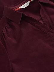 White Stuff Purple Blake Cord Tunic - Image 2 of 2