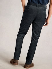 White Stuff Grey Herringbone Trousers - Image 2 of 6