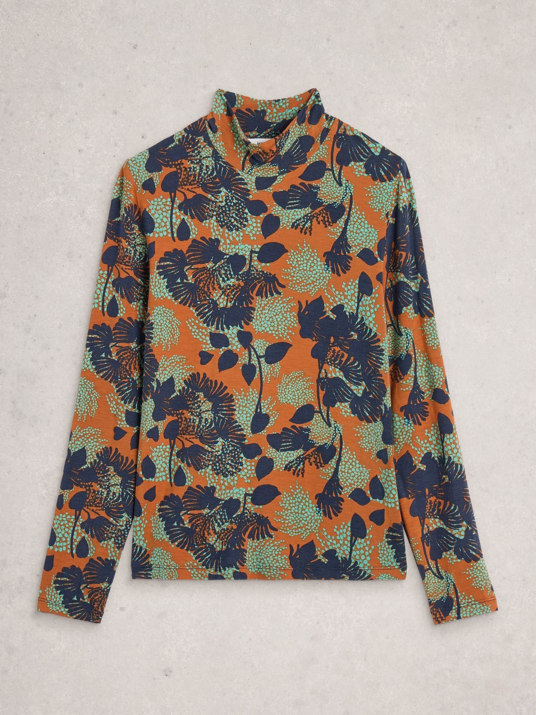 Buy White Stuff Orange Camille high neck top from Next USA
