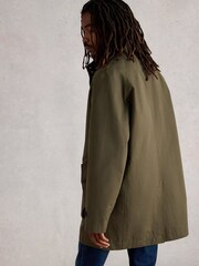 White Stuff Green Commuter Mac Coats - Image 3 of 6