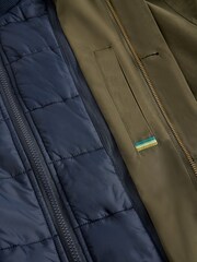 White Stuff Green Commuter Mac Coats - Image 6 of 6