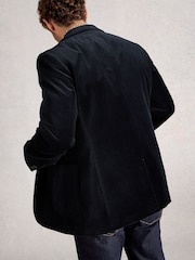 White Stuff Blue Velvet Blazer - Image 2 of 6