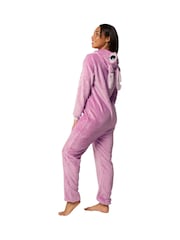 Character Pink Lilo And Stitch Ladies Onesie - Image 5 of 11