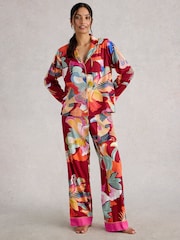 White Stuff Red Nina Pyjamas Shirt - Image 1 of 6