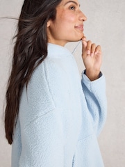 White Stuff Blue Wren Half Zip Jumper - Image 2 of 6