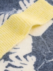 White Stuff Blue Karli Printed Scarf - Image 3 of 3