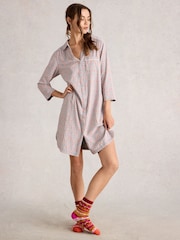 White Stuff Grey Annie Jersey Nightie - Image 1 of 6