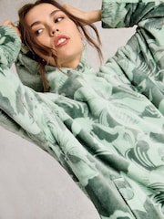 White Stuff Green Clover Snuggle Hoodie - Image 3 of 6