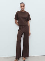 Mango Brown T-Shirt Pico - Image 1 of 7