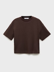 Mango Brown T-Shirt Pico - Image 6 of 7