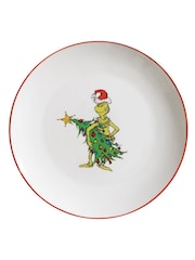The Grinch 12 Piece White Grinch Stealing Xmas Tress Dinner Set - Image 3 of 5