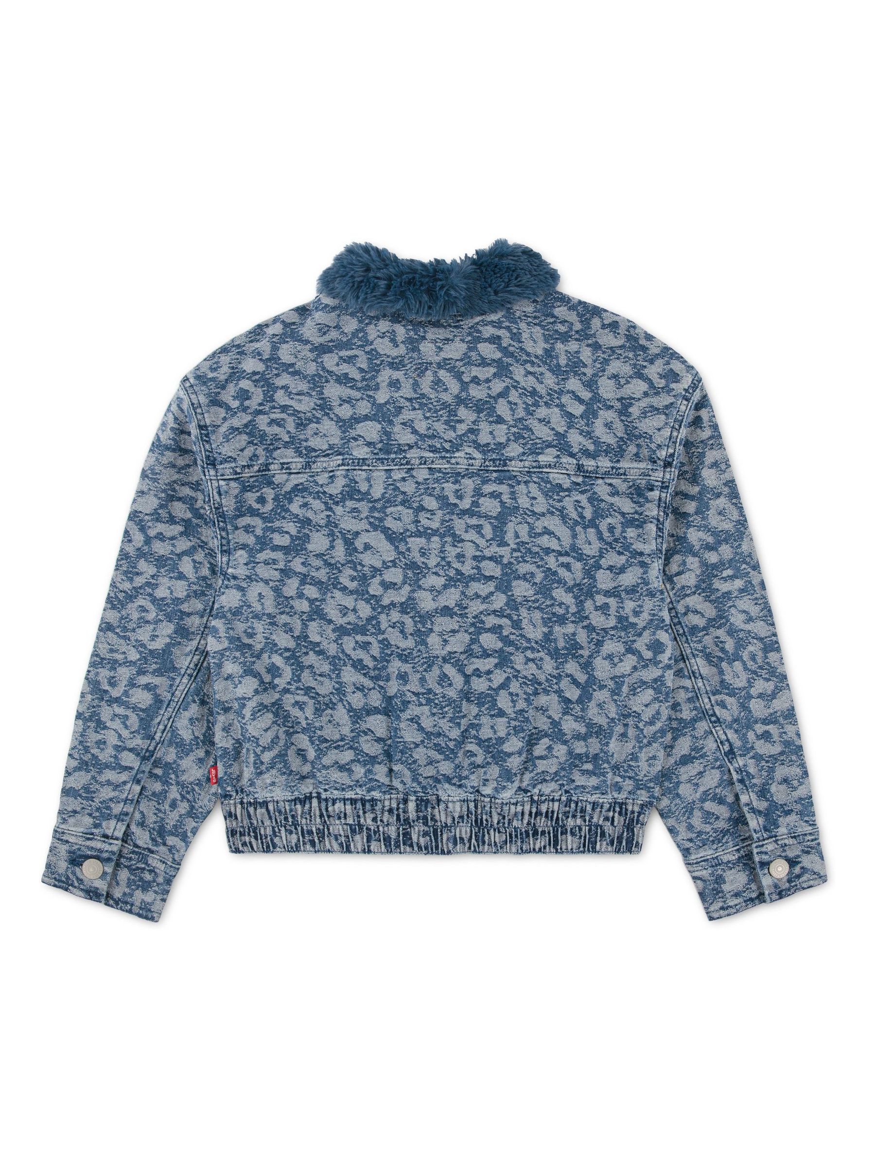 Next：日本 Levi's® ヒョウ柄プリントジャカードデニムジャケット from