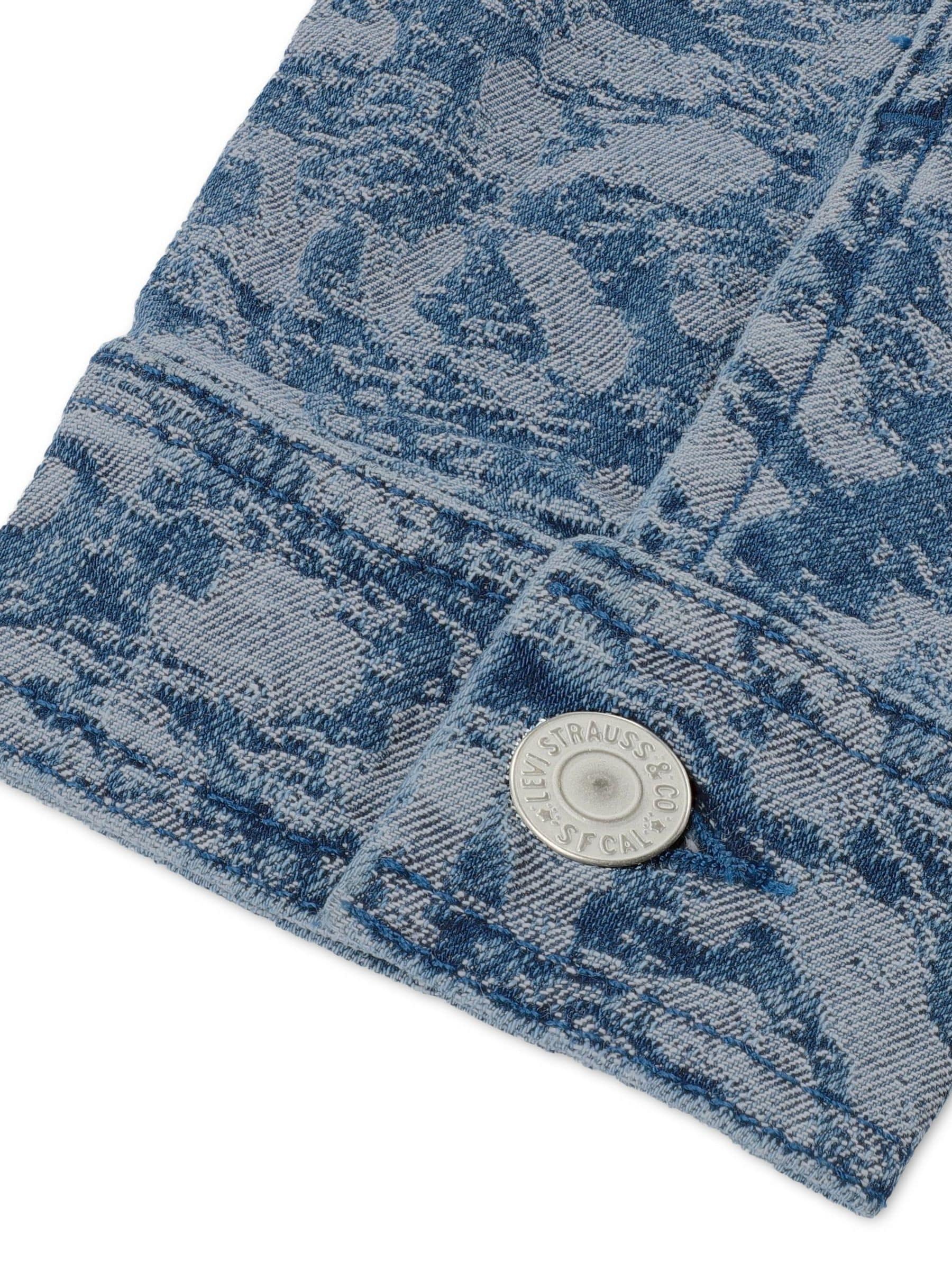 Next：日本 Levi's® ヒョウ柄プリントジャカードデニムジャケット from