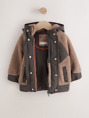 Brown Borg Jacket (3mths-7yrs) - Image 2 of 8