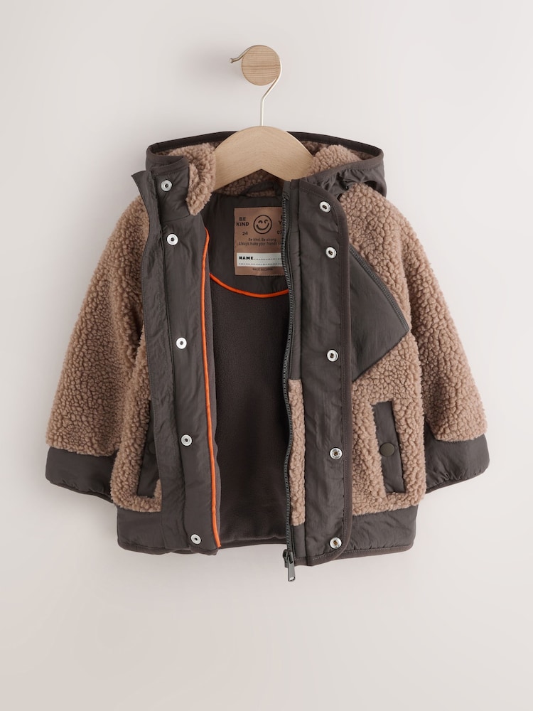 Brown Borg Jacket (3mths-7yrs) - Image 2 of 8