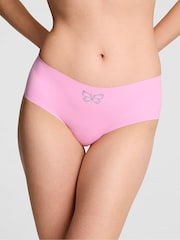 Victoria's Secret PINK Pink Lollipop Diamante Cheeky No Show Knickers - Image 1 of 3