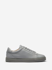 Oliver Sweeney Perforated Calf Leather Cupsole Brown Trainers - Image 1 of 5