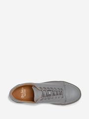 Oliver Sweeney Perforated Calf Leather Cupsole Brown Trainers - Image 4 of 5