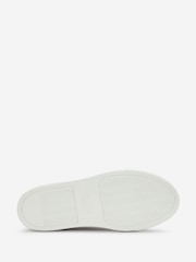 Oliver Sweeney Hand Finished Calf Leather Cupsole Brown Trainers - Image 5 of 5