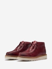 Oliver Sweeney Oiled Calf Leather Moccasin Brown Boots - Image 3 of 5